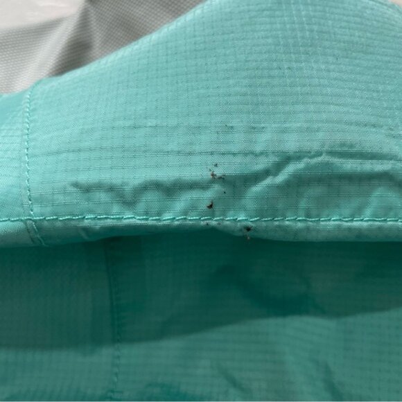 Patagonia Women's Medium Torrent Shell Rain Jacket Fresh Teal H2NO Hooded - Picture 10 of 15